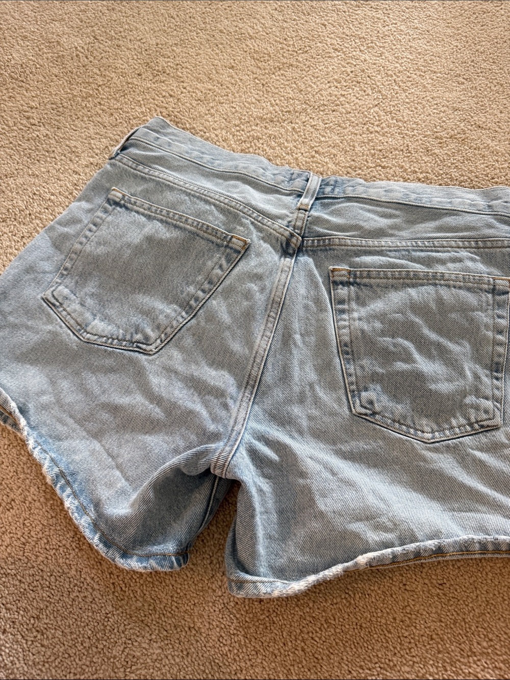 Agolde Parker Long Jean Short Twister Size 28 - Picture 9 of 13